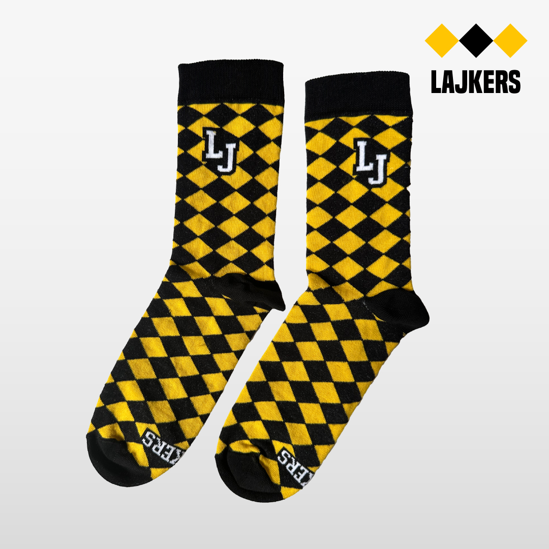 Skarpetki z monogramem LJ