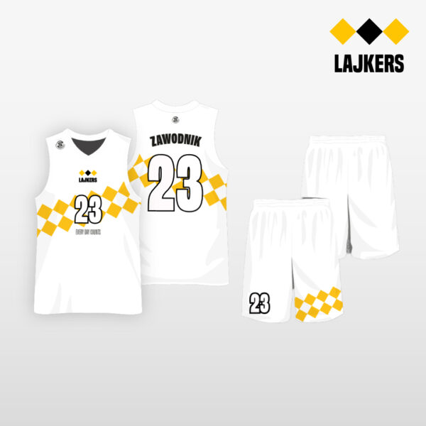 Strój Lajkersowy biały sezon 2025/26