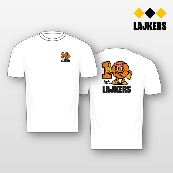 Koszulka z okazji 10-lecia klubu Lajkers